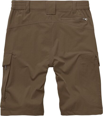 Toomett Mens Cargo Shorts Quick Dry Stretch Work Shorts for Hiking Fishing Tactical Lightweight Breathable Outdoor in Saudi Arabia