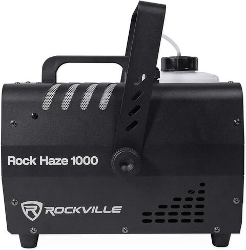 Rockville Bundle: (1) ROCKHAZE 1000 CFM DMX Hazer Machine Water Based DJ/Club Haze+2 Remotes Bundle with (1) BAG1200 Waterproof Travel Bag For Fog/Haze Machine (2 Items) in Saudi Arabia