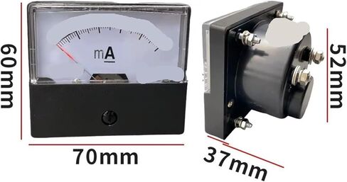 1 قطعة AMMETER DH-670 MA 70 * 60MM (10MA) in Kuwait