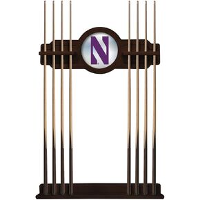 Northwestern Cue Rack in English Tudor Finish by Holland Bar Stool in Saudi Arabia