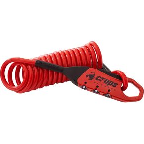 Bike Lock Cable, Q5-COCON 6ft Gray, 3-Digit Resettable Combination Cable Lock, Compact Design, Easy to Carry, Bicycle Lock Cable in Saudi Arabia