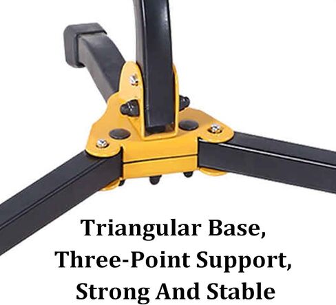 Saxophone Stand,Adjustable Tripod,Foldable Telescopic Display Bracket,for Alto/Tenor Saxophone/Soprano Saxophone,Easy to Install in Saudi Arabia
