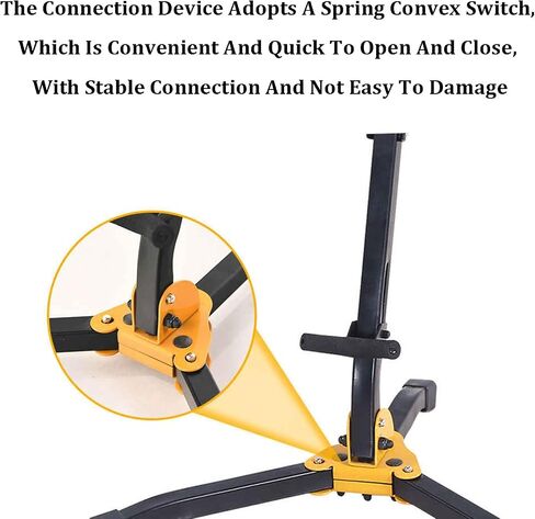 Saxophone Stand,Adjustable Tripod,Foldable Telescopic Display Bracket,for Alto/Tenor Saxophone/Soprano Saxophone,Easy to Install in Saudi Arabia