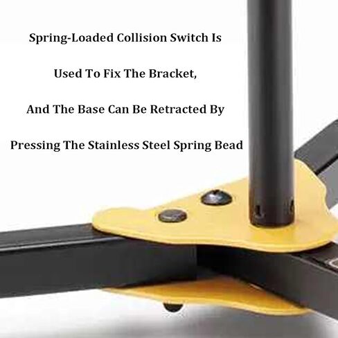 Saxophone Stand,Iron Foldable Telescopic Bracket,Portable Tripod for Soprano Saxophone,Easy to Assemble in Saudi Arabia