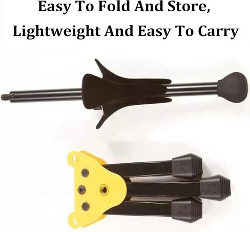 Saxophone Stand,Iron Foldable Telescopic Bracket,Portable Tripod for Soprano Saxophone,Easy to Assemble in Saudi Arabia