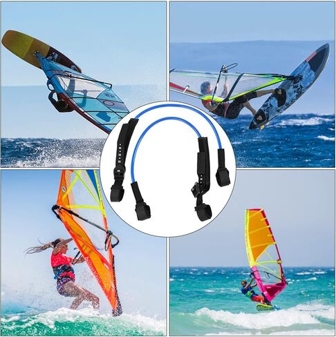 Flexman 2PCS Surfing Leash String ، TPU قابلة للتعديل خطوط تسخير ركوب الأمواج ، ملحق ركوب الأمواج لركوب الأمواج للركوب الأسترالي in Kuwait