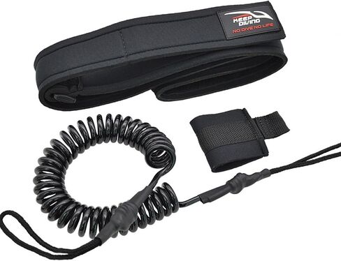 لوحة Paddle Baddle Weist Leash Quick release قابلة للتعديل حزام الخصر مع مقاوم لوحة مجداف 10 قدم in Saudi Arabia
