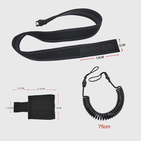 لوحة Paddle Baddle Weist Leash Quick release قابلة للتعديل حزام الخصر مع مقاوم لوحة مجداف 10 قدم in Saudi Arabia