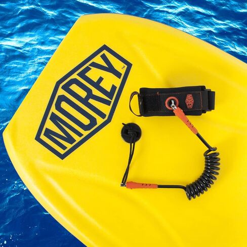 Morey Mach Wrist Bodyboard Leash | Double Bearing | Quick Release | 7MM Cord | 20CM Neoprene Cuff in Saudi Arabia
