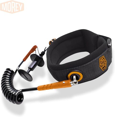 Morey Mach Wrist Bodyboard Leash | Double Bearing | Quick Release | 7MM Cord | 20CM Neoprene Cuff in Saudi Arabia