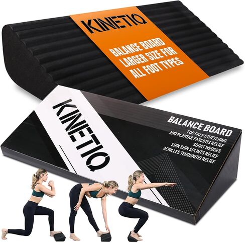 Plantar Fasciitis Relief Foot and Calf Stretcher – Ankle Strengthener, Achilles Tendonitis Relief, Calf Roller, Incline Board for Calf Stretching, Foot Rocker in Saudi Arabia