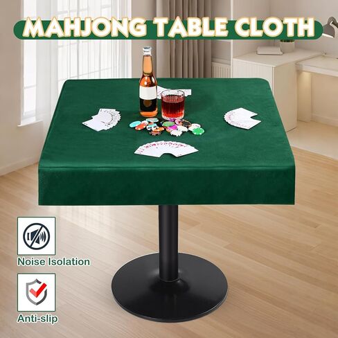 Frienda 2 Pack Table Table Cover 34 × 34 بوصة شعرت لعبة TableCover قابلة للطي TableChloth لجدول البطاقات للعب لعبة البوكر Mahjong Games in Kuwait