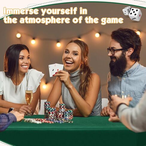 Frienda 2 Pack Table Table Cover 34 × 34 بوصة شعرت لعبة TableCover قابلة للطي TableChloth لجدول البطاقات للعب لعبة البوكر Mahjong Games in Kuwait