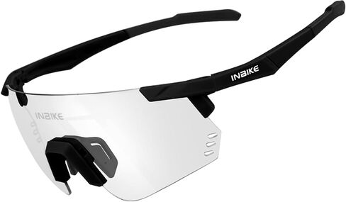 INBIKE Photochromic Cycling Glasses for Men Women, Polarized UV400 Protection Sports Sunglasses TR90 for Road/Mountain Bike in Saudi Arabia