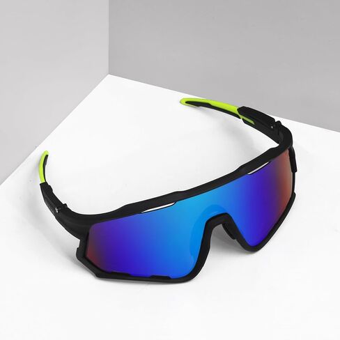 BUCKLOS Polarized Cycling Sunglasses for Men Women UV400 Protection,TR90 Bike Safety Glasses for Running Sports Baseball in Saudi Arabia