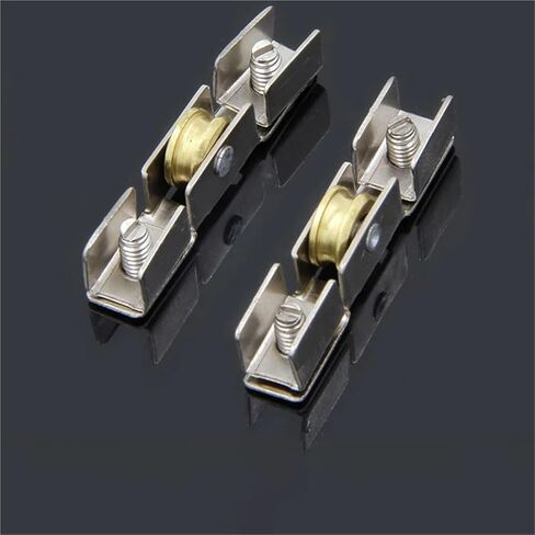 5PCS Sliding Door Wheels Rollers Heavy Mute Stainless Steel Window Sliding Furniture Hardware Door Bearing Pulley in Saudi Arabia