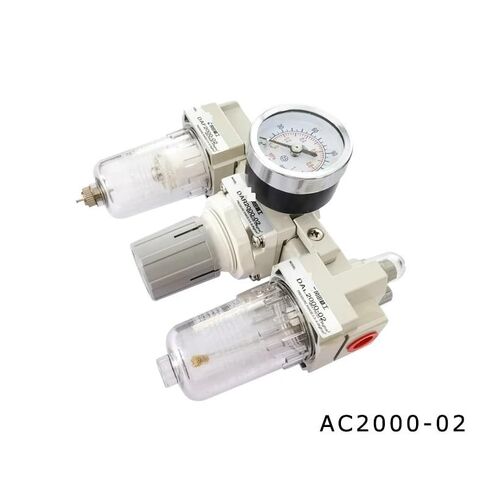 AC2000-02 AC3000-03D AC4000-04D Air Source Air Processor Regulator Compressor Filter Relief Valve Sanlian Pieces Oil Separator(AC4000-04D,Fiber Filter) in Kuwait