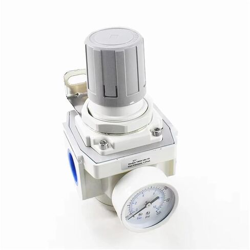 سلسلة كبيرة قابلة للتعديل الحجم 3/4 1 بوصة AR5000-06 AR5000-10 منظم الأسطوانة الهوائية مع مقياس الضغط (AR5000-06) in Kuwait