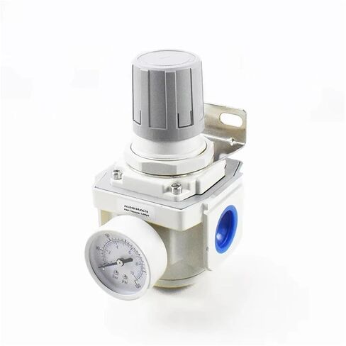 سلسلة كبيرة قابلة للتعديل الحجم 3/4 1 بوصة AR5000-06 AR5000-10 منظم الأسطوانة الهوائية مع مقياس الضغط (AR5000-06) in Kuwait