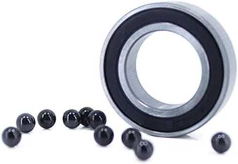 1pc 63804 Hybrid Ceramic Bearing 20x32x10mm Industry Motor Spindle 63804HC Hybrids SI3N4 Ball Bearings 3NC 63804RS Accessories in Saudi Arabia