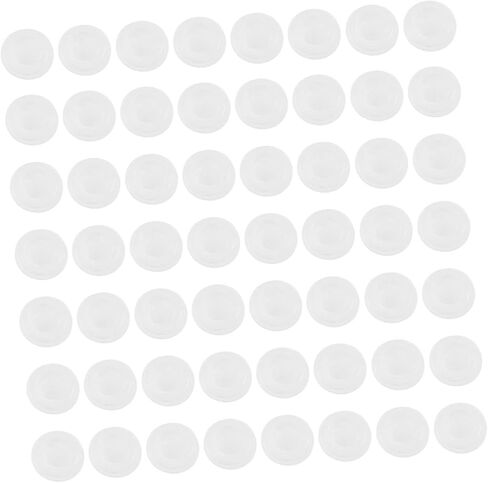 100pcs Self-Adhesive Silicone Cabinet Door Bumpers Cone Shape Pads for Drawers and Furniture Noise Reduction Protection in Saudi Arabia