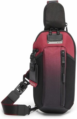 TUMI Alpha Bravo Esports Pro Sling Bag for Men - Front Carry Sling Bag with Keyholder - Men's Travel Accessories - Ideal as Travel & Gaming Bag - Black in Saudi Arabia