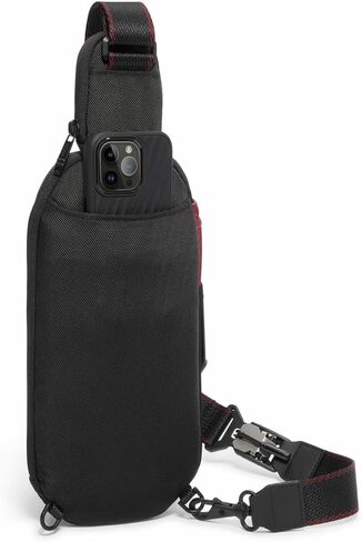 TUMI Alpha Bravo Esports Pro Sling Bag for Men - Front Carry Sling Bag with Keyholder - Men's Travel Accessories - Ideal as Travel & Gaming Bag - Black in Saudi Arabia