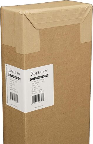 SircleLam School Laminating Film - 1.5Mil 25" x 500' - Clear Glossy - 1" Core - Qty: 2 Rolls in Saudi Arabia