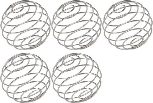 5pcs/Pack Sturdy Stainless Steel Mixing Sphere Effective Stainless Steel Shaker Sphere Replacements For Smooth Mixes in Saudi Arabia