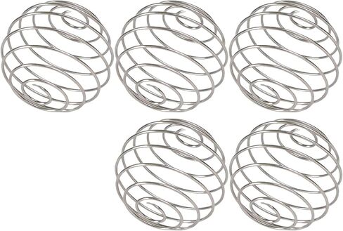 5pcs/Pack Sturdy Stainless Steel Mixing Sphere Effective Stainless Steel Shaker Sphere Replacements For Smooth Mixes in Saudi Arabia