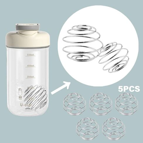 5pcs/Pack Sturdy Stainless Steel Mixing Sphere Effective Stainless Steel Shaker Sphere Replacements For Smooth Mixes in Saudi Arabia