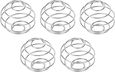 5pcs/Pack Sturdy Stainless Steel Mixing Sphere Effective Stainless Steel Shaker Sphere Replacements For Smooth Mixes in Saudi Arabia