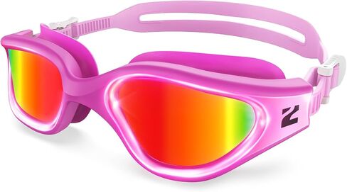 Zionor G1 Nava Super Anti-Fog Usisex Swim Goggles Mirror/Bright Smoke Lens in Kuwait