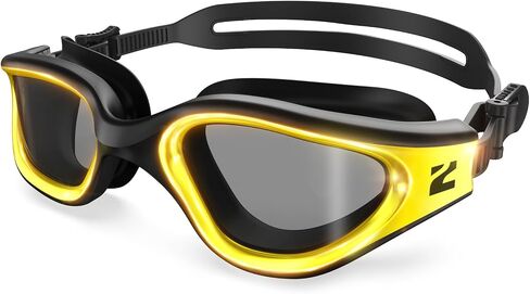 Zionor G1 Nava Super Anti-Fog Usisex Swim Goggles Mirror/Bright Smoke Lens in Kuwait