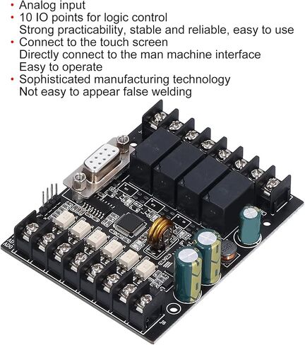 DC 24V 5A PLC Industrial Control Board, 4P WS2N‑10M PLC Controller Industrial Control Board Programmable Controller Relay Analog Output Module in Saudi Arabia