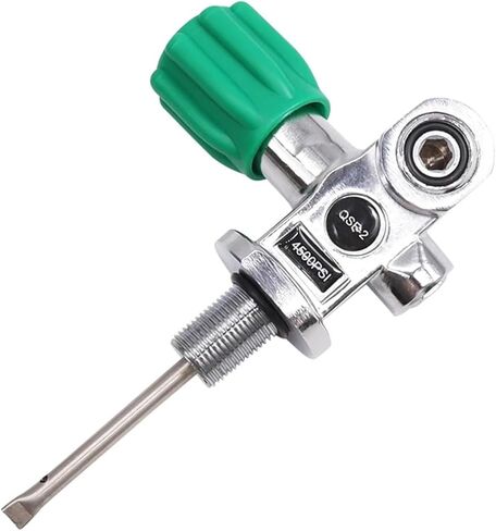 Underwater Scuba Diving Dive DIN/Yoke Tank Valve Scuba Diving Tank Valve Cylinder Bottle Reducing Valve(M18) in Saudi Arabia