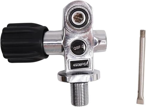 Underwater Scuba Diving Dive DIN/Yoke Tank Valve Scuba Diving Tank Valve Cylinder Bottle Reducing Valve(M18) in Saudi Arabia