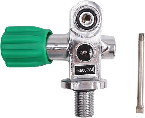 Underwater Scuba Diving Dive DIN/Yoke Tank Valve Scuba Diving Tank Valve Cylinder Bottle Reducing Valve(M18) in Saudi Arabia