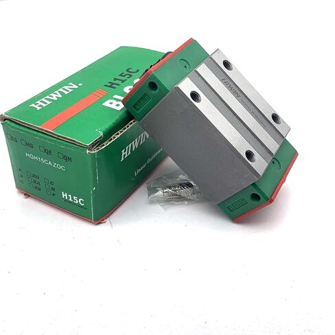 دليل HiWin الخطي الجديد HGH15CA HGW15CC QHH15CA QHW15CC Block HGR15 RAIRS CARRIEGS BELINGS GUIDEWAY (HGW15CC BLOCK) in Saudi Arabia