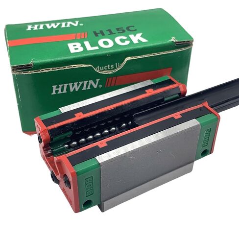 دليل HiWin الخطي الجديد HGH15CA HGW15CC QHH15CA QHW15CC Block HGR15 RAIRS CARRIEGS BELINGS GUIDEWAY (HGW15CC BLOCK) in Saudi Arabia