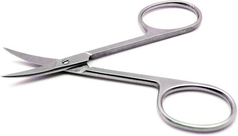 10 PCS Dental Iris مقص منحني 3.5 بوصة من الفولاذ المقاوم للصدأ الإسعافات الأولية البيطرية الجراحية in Saudi Arabia