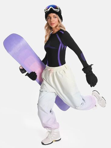 ATTRACO Thermal Underwear Set Womens Long Johns Seamless Warm Base Layer Top Bottom for Cold Weather in Saudi Arabia