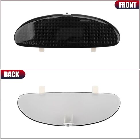 DERI Car Front Inner Door Panel Reflector Plate with Buckle Compatible with C5 Corvette 1997-2004, Left or Right Side Door Panel Reflector Assembly Replace 10295148 (Red) 1Pack in Saudi Arabia