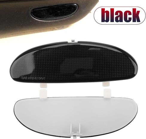 DERI Car Front Inner Door Panel Reflector Plate with Buckle Compatible with C5 Corvette 1997-2004, Left or Right Side Door Panel Reflector Assembly Replace 10295148 (Red) 1Pack in Saudi Arabia