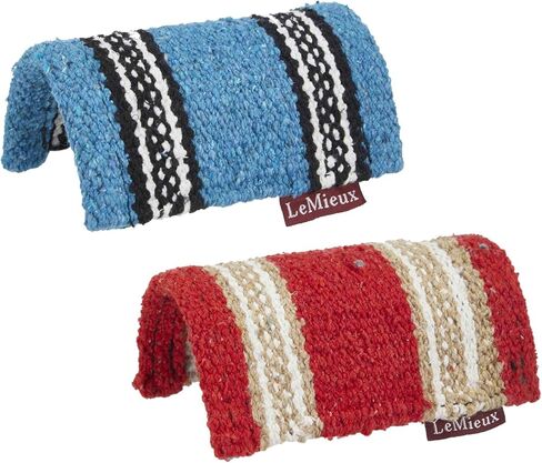 Lemieux Toy Pony Western Pad - القطن المنسوج - يناسبهم تحت السرج الغربي - لعبة تعليمية - عمر 3+ in Saudi Arabia