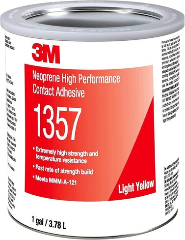 3M 22586 Neoprene High Performance inshesive 1357 ، صفراء فاتح ، جالون ، سطل in Saudi Arabia