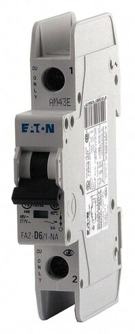 Eaton Faz-C10/1-NA-SP IEC Mini Circuit Breaker ، 10A ، 1p ، 277/480V in Saudi Arabia
