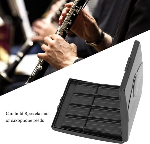 سوبرانو/ألتو ساكسفون ريد علبة القصب الكلارينيت لقصب الكلارينيت القصب ساكسفون القصب Clarinet القصب ، مقاوم للماء PRINT in Saudi Arabia
