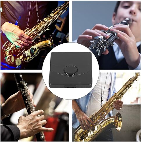 سوبرانو/ألتو ساكسفون ريد علبة القصب الكلارينيت لقصب الكلارينيت القصب ساكسفون القصب Clarinet القصب ، مقاوم للماء PRINT in Saudi Arabia