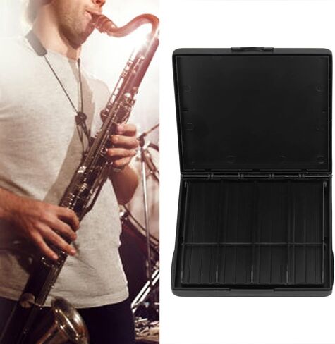 سوبرانو/ألتو ساكسفون ريد علبة القصب الكلارينيت لقصب الكلارينيت القصب ساكسفون القصب Clarinet القصب ، مقاوم للماء PRINT in Saudi Arabia